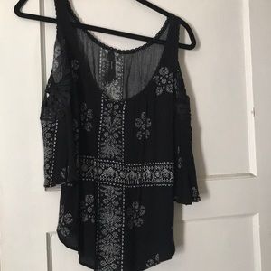 Super cute off the shoulder top